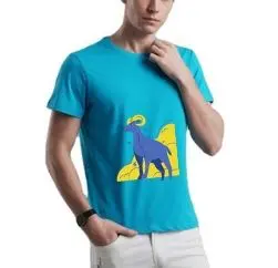 blue graphic dry fit tshirt manufacturers