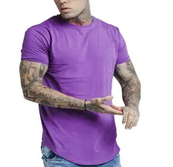 Wholesale Purple Play Dry Fit T Shirt