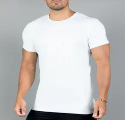 Wholesale Surround White Dry Fit T Shirt