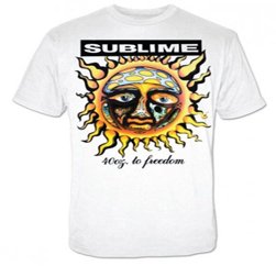 White Sublime Round Neck T Manufacturers