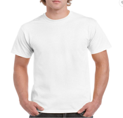 With All White Basic Blank Wholesale T Shirt