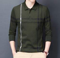 stripe polo green long sleeve t shirt manufacturer