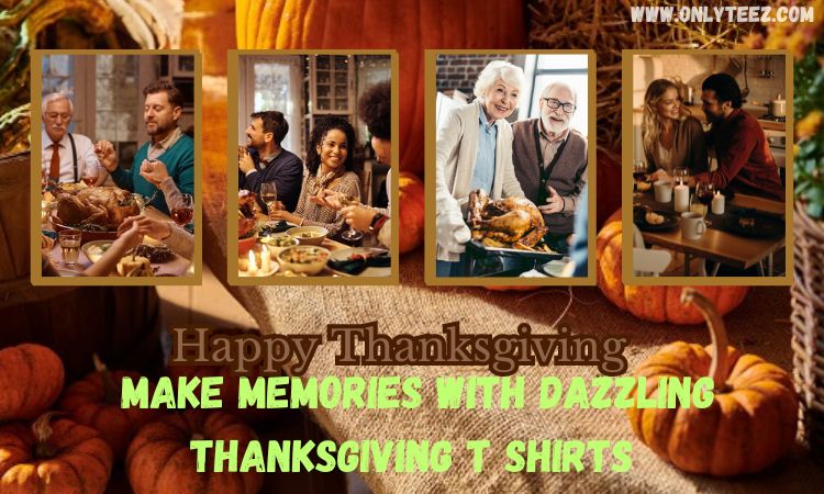 collection of thanksgiving fashion t shirts