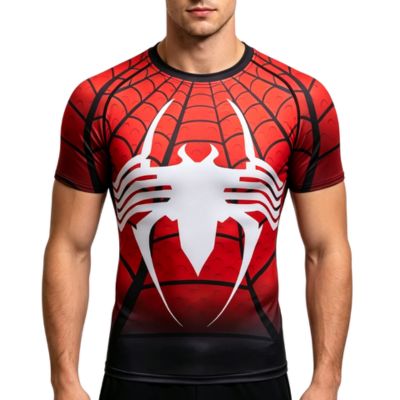 bulk 3D printed spiderman tshirt 3D printed spiderman tshirt manufacturer